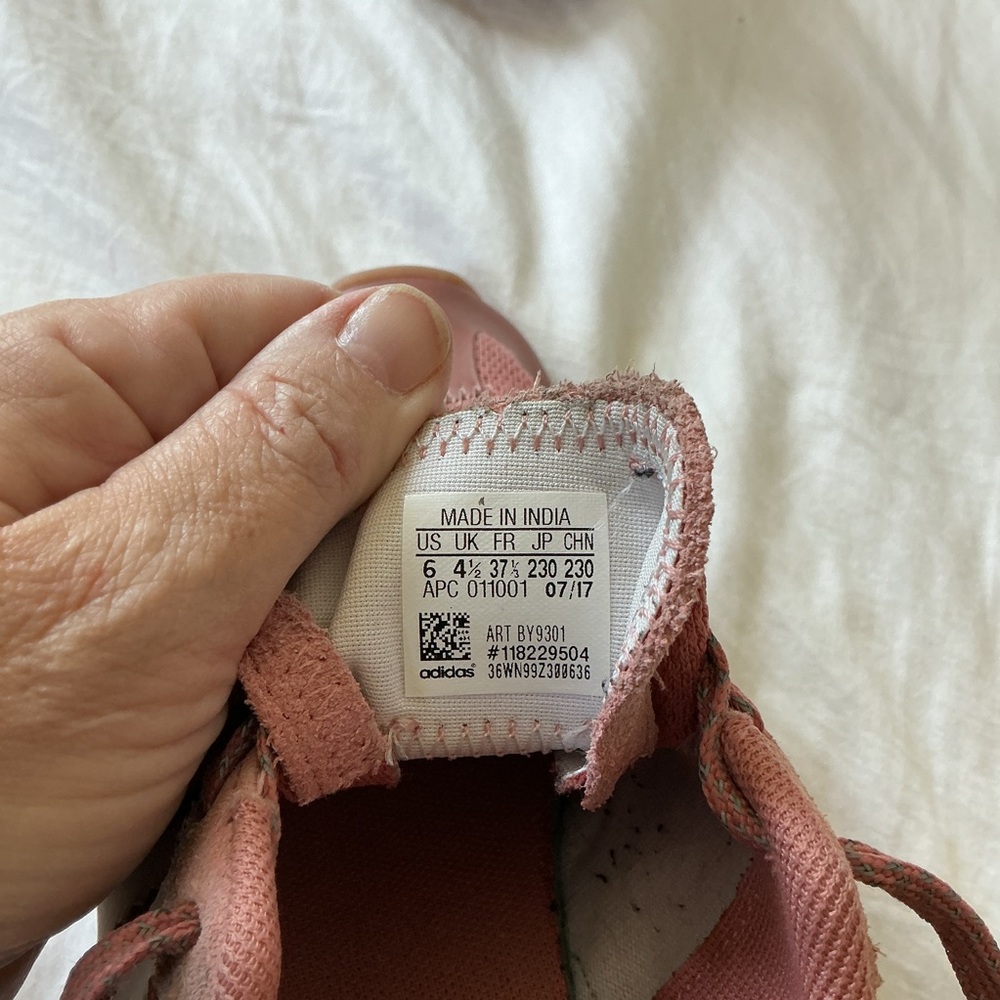 Adidas Flashback BY9301 Pink Running Shoes Sneakers Women’s Size 6 - Picture 11 of 12